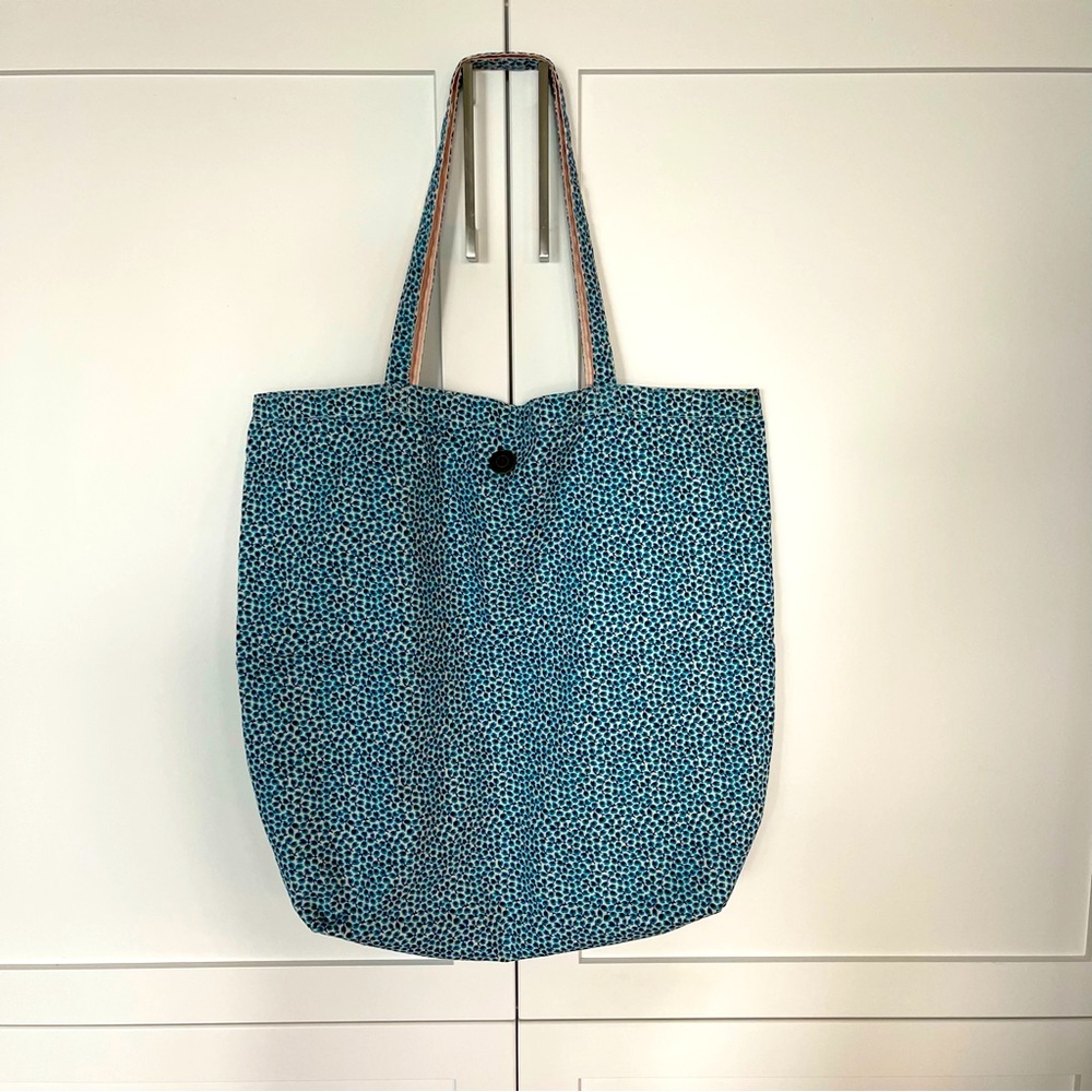 2010 Gap Reversible 100% Cotton Tote Bag